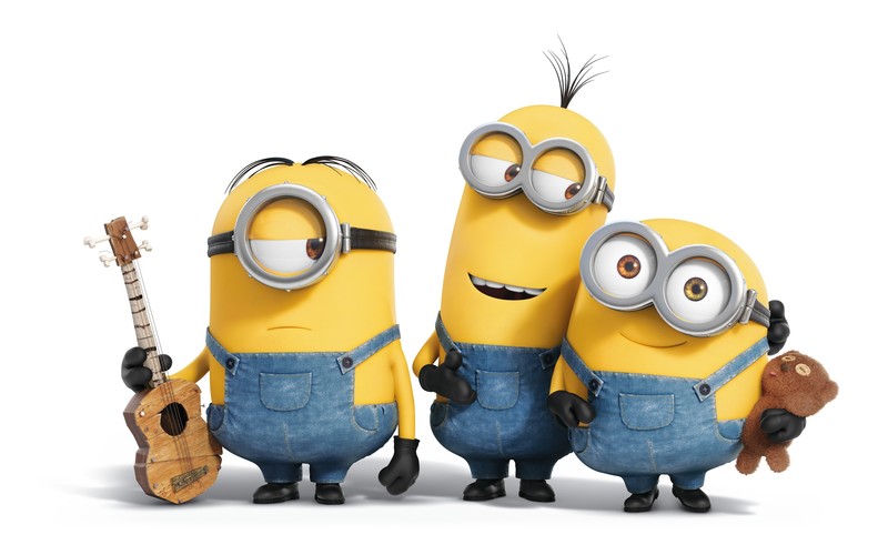 minions, movies, animated movies, yellow