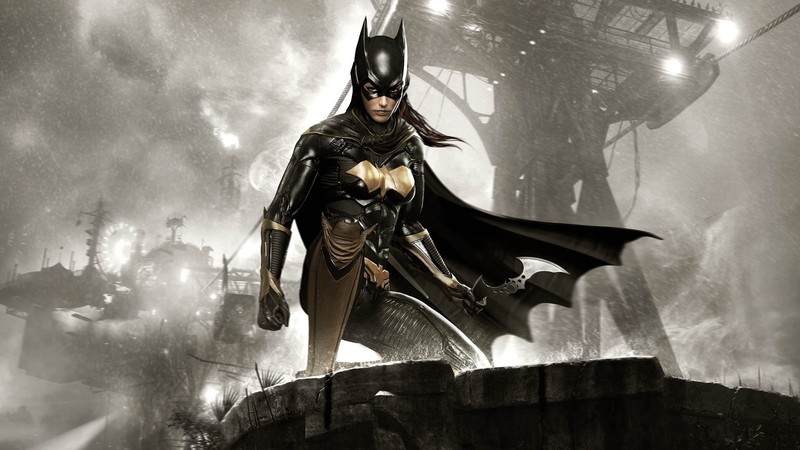 batman, batman arkham knight, girl, super heroes
