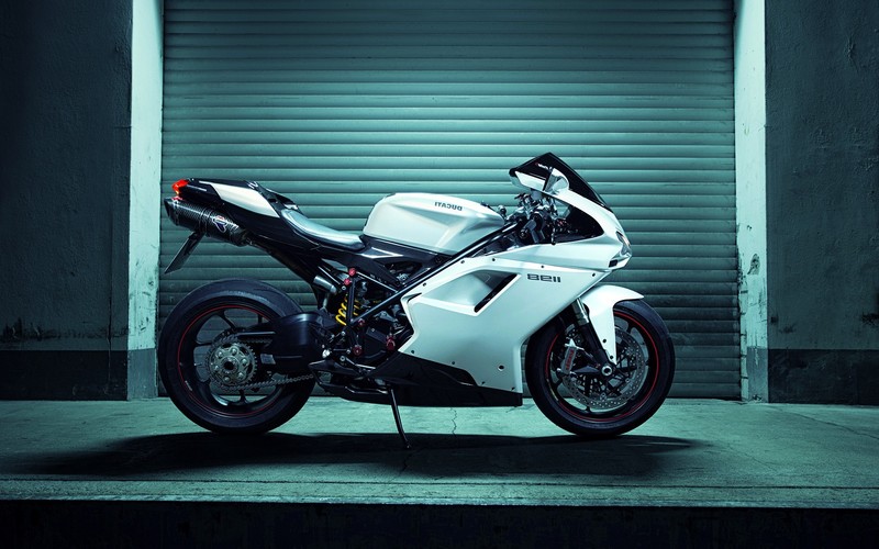 ducati, bikes, red
