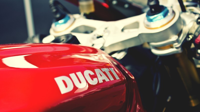 ducati, bikes, red
