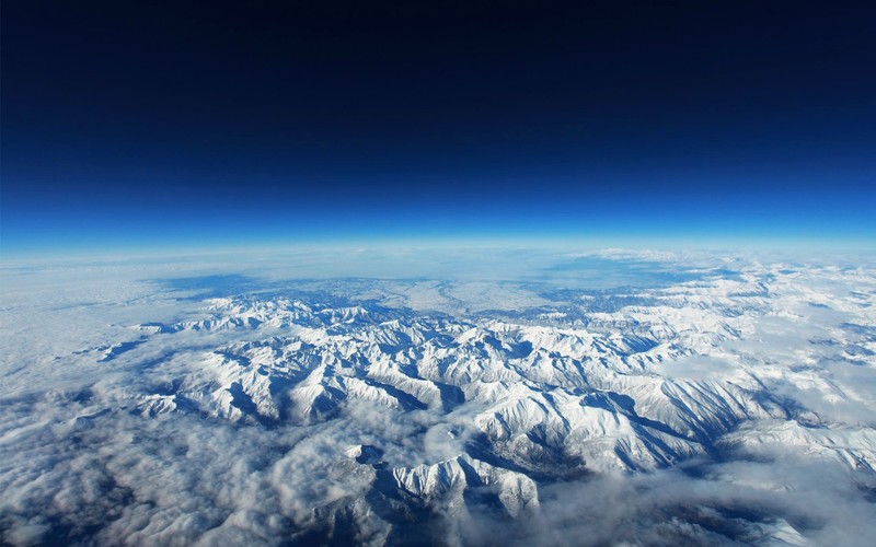 earth, mountains, nature