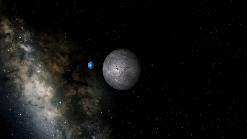 planets, stars, galaxy, nebula, space, 4k