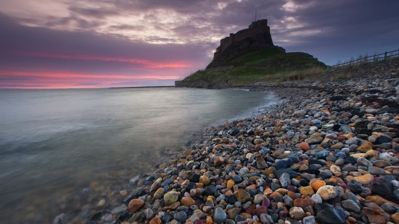 sea, beach, rocks, nature