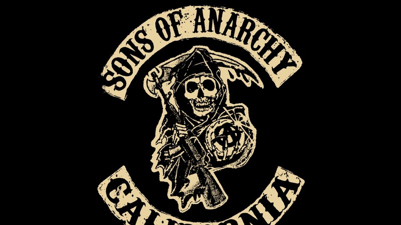 sons of anarchy, tv shows, skull, logo