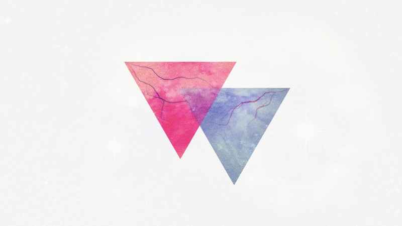 triangle, artist, art, digital art, minimalism