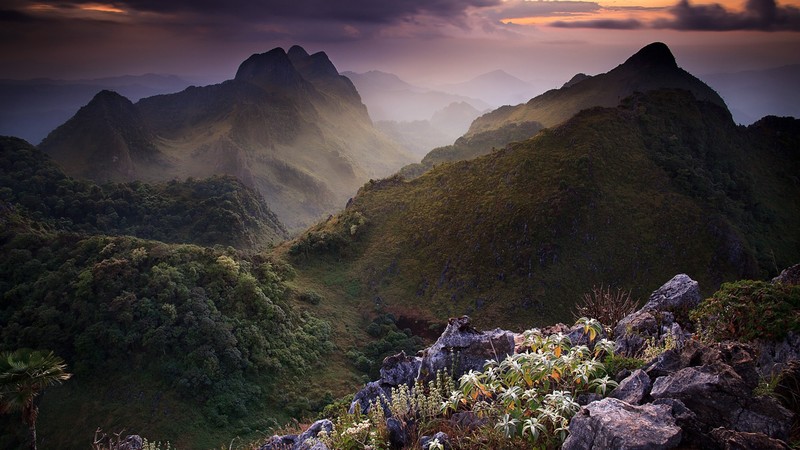thailand, mountains, nature