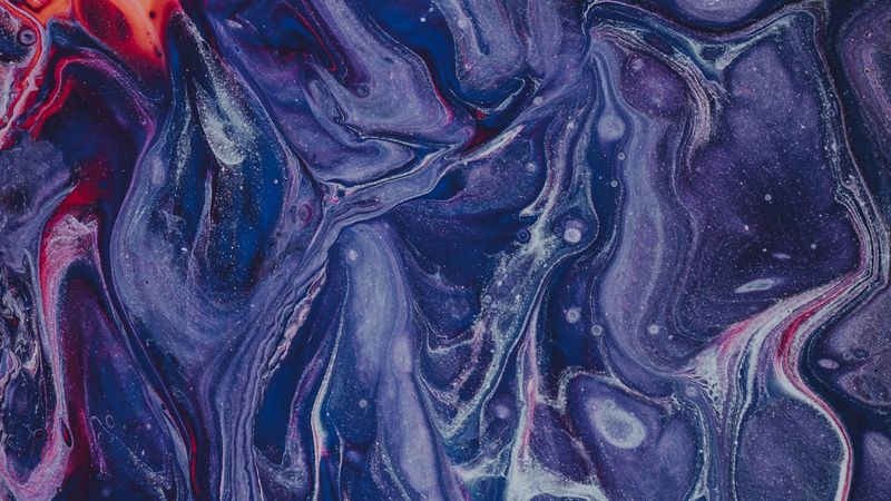 stains, liquid, texture, abstraction, purple, 4k