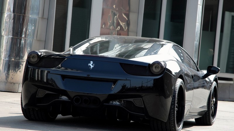 ferrari, ferrari italia, black, cars, racing