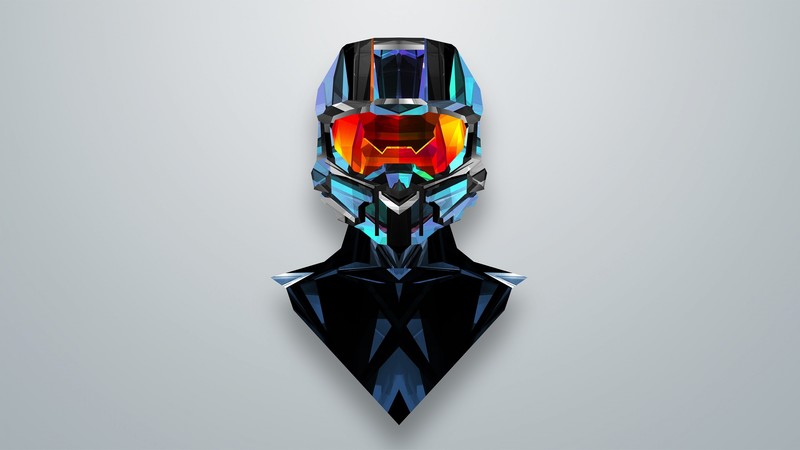 justin maller, artist, helmet, digital art