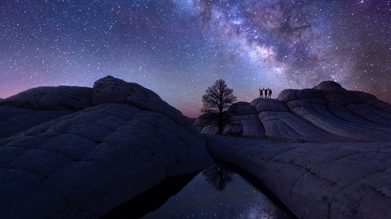 milky way, universe, photography, digital universe, scifi