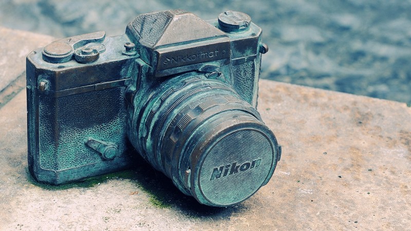 camera, nikon, vintage