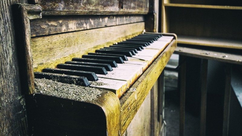 piaono, old, music, vintage