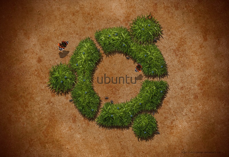 ubuntu, linux, logo, computer