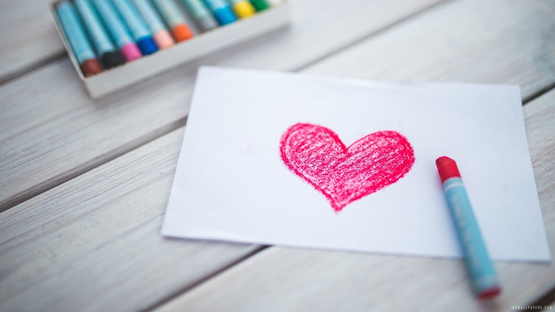 love, heart, sketch, artist
