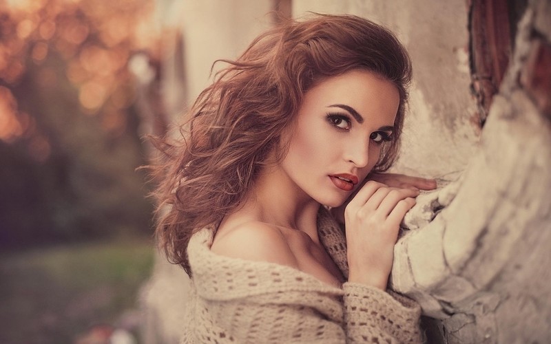 girls, brunette, blonde, photography