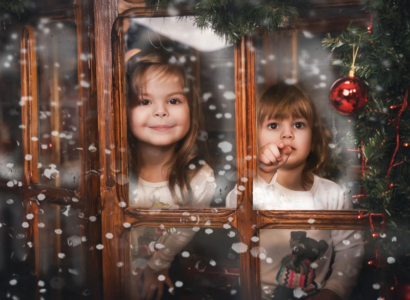 happy, childrens, celebrations, christmas