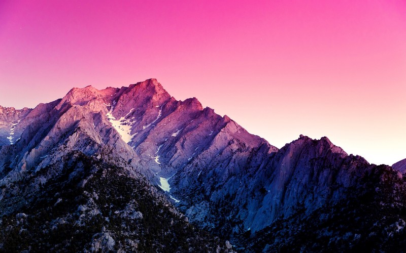 android, mountains, nature