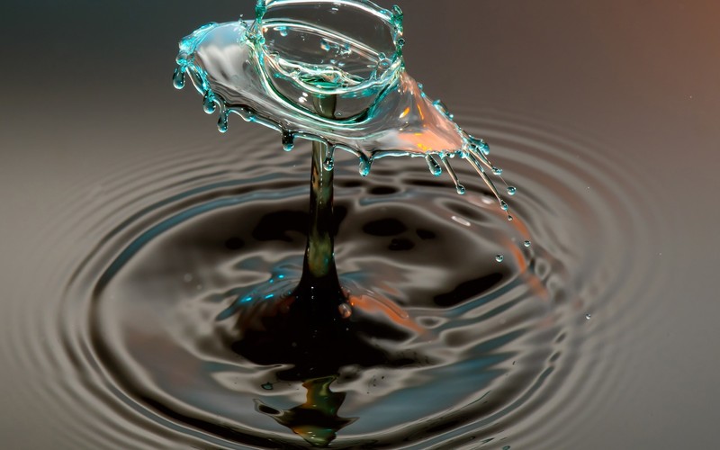 splash, graphics, water