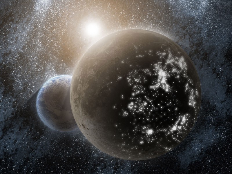 universe, digital universe, galaxy