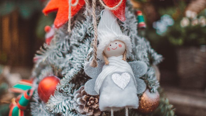 tree, decorations, toys, new year, christmas, 4k