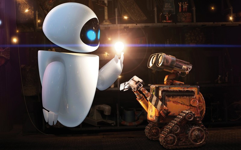 pixar, disney, movies, wall e
