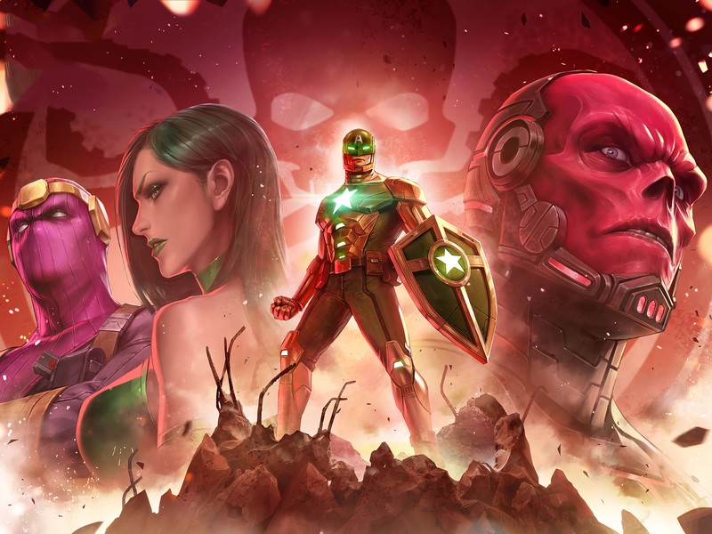 marvel future fight, games, hd, superheroes, 4k