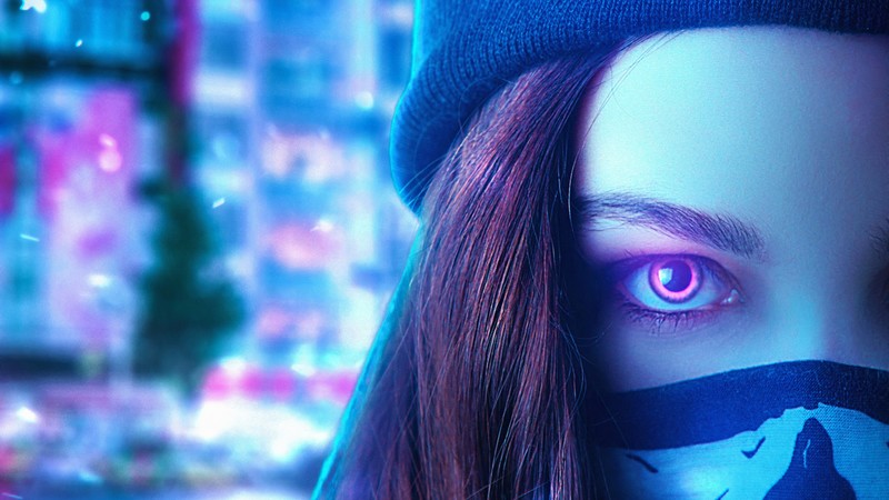 neon, artist, artwork, digital art, hd, 4k