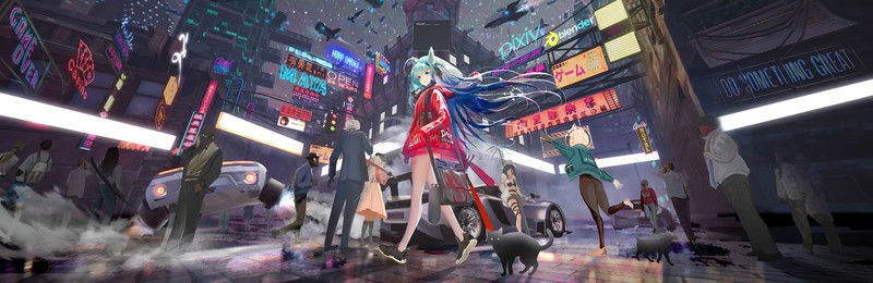 anime girl, anime, artist, artwork, digital art, hd, 4k, artstation