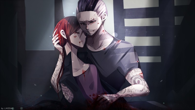 couple, love, artist, artwork, digital art, hd, 4k, deviantart