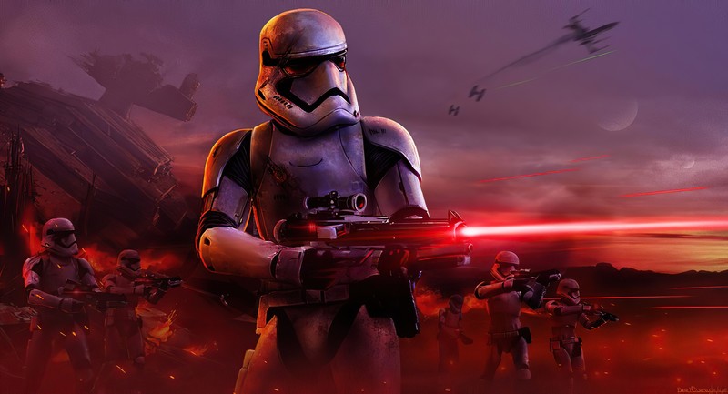 stormtrooper, star wars, artist, artwork, digital art, hd, 4k, deviantart