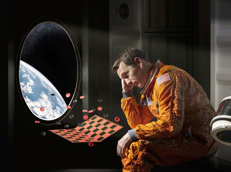 astronaut, space, artist, artwork, digital art, hd, 4k