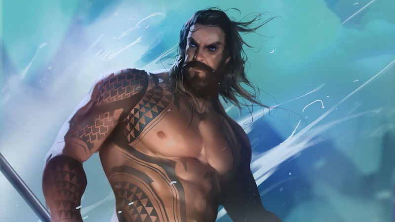 aquaman, superheroes, artwork, hd, 4k, artstation