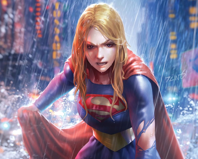 supergirl, superheroes, artist, artwork, digital art, hd, 4k