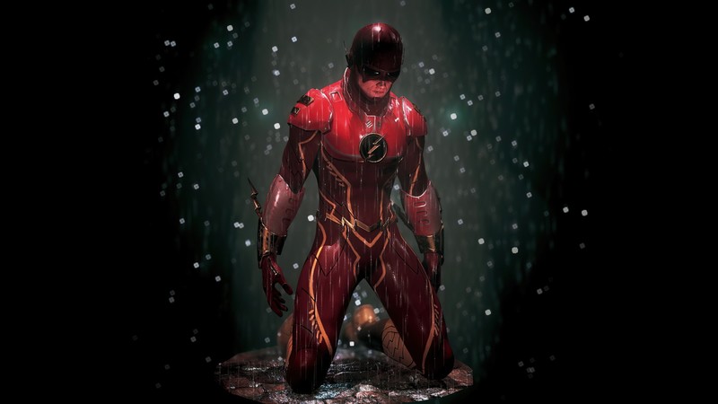flash, superheroes, artwork, hd, 4k, art