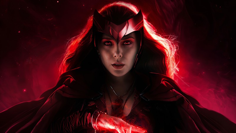wanda vision, scarlet witch, tv shows, hd, 4k, artstation