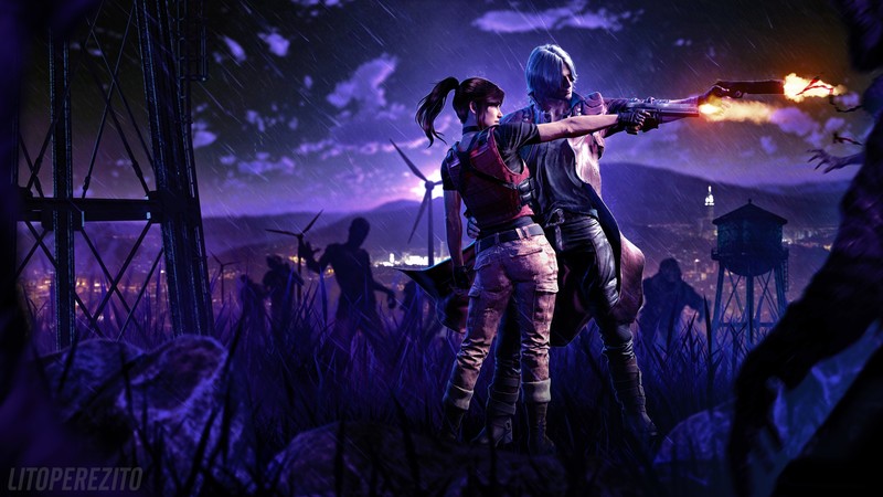 devil may cry 5, resident evil 2, games, hd, 2020 games, 4k, 5k, deviantart