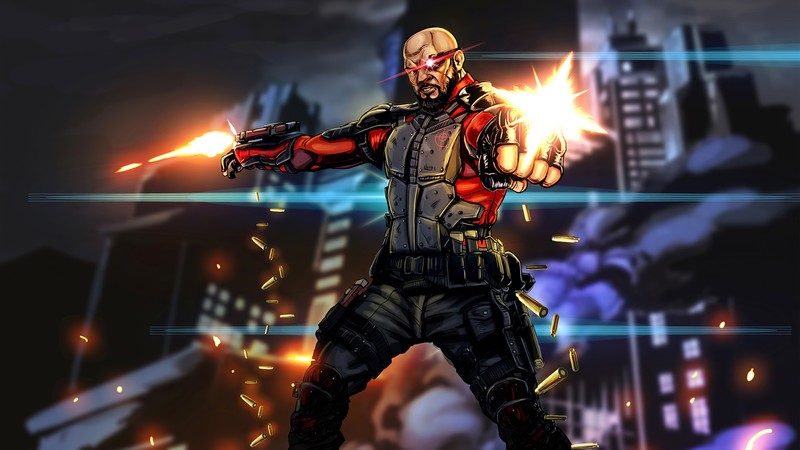 deadshot, superheroes, artwork, hd, 4k, artstation