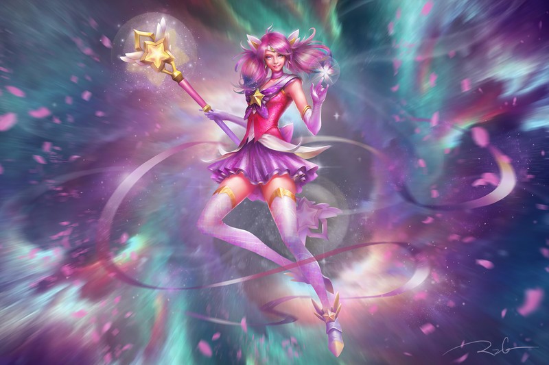 lux league of legends, league of legends, games, hd, artist, artwork, digital art, 4k, artstation