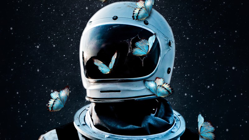 astronaut, artist, artwork, digital art, hd, 4k