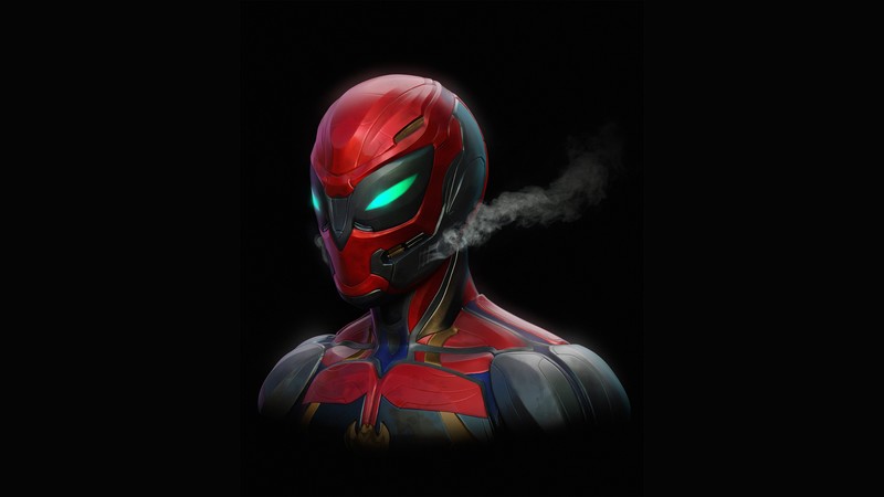 spiderman, superheroes, hd, 4k, artstation, dark, black