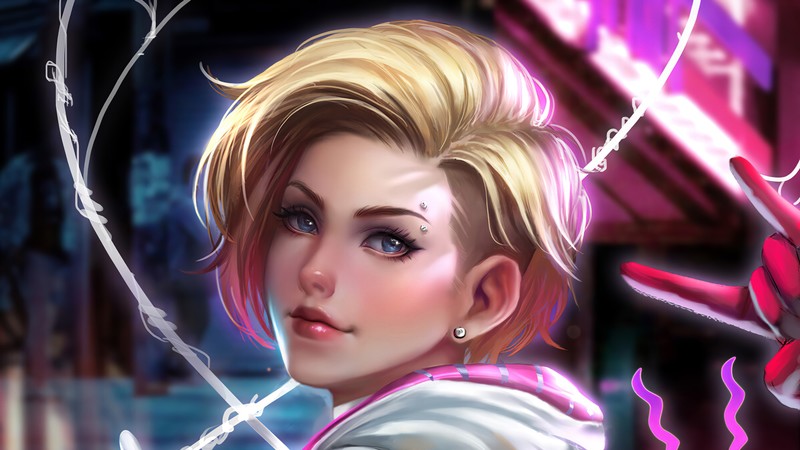 gwen stacy, superheroes, artwork, hd, 4k, artstation