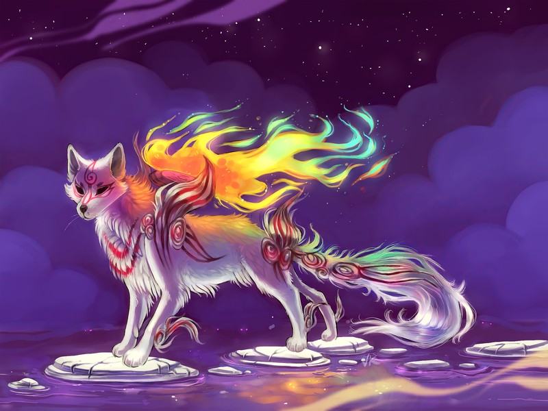 fox, artist, artwork, digital art, hd, 4k, deviantart