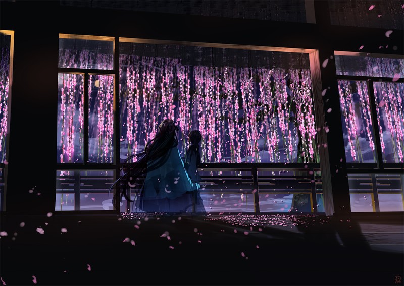 anime girl, anime, artist, artwork, digital art, hd, 4k