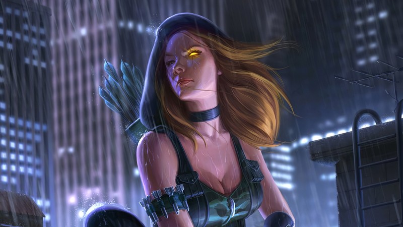 arrow, artwork, art, superheroes, hd, 4k, artstation