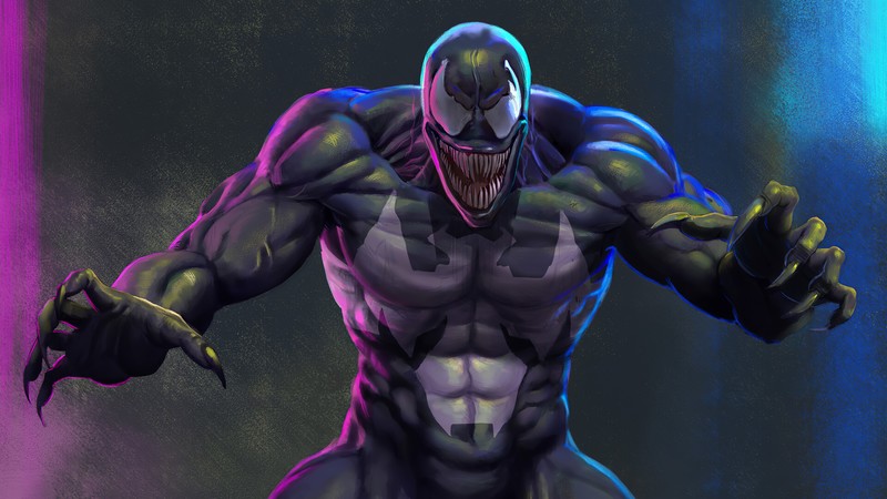venom, superheroes, artwork, artist, digital art, hd, 4k, artstation