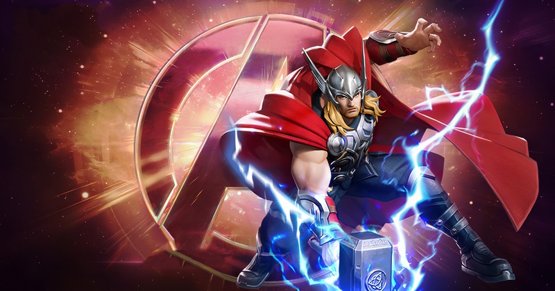 marvel super war, games, thor, hd