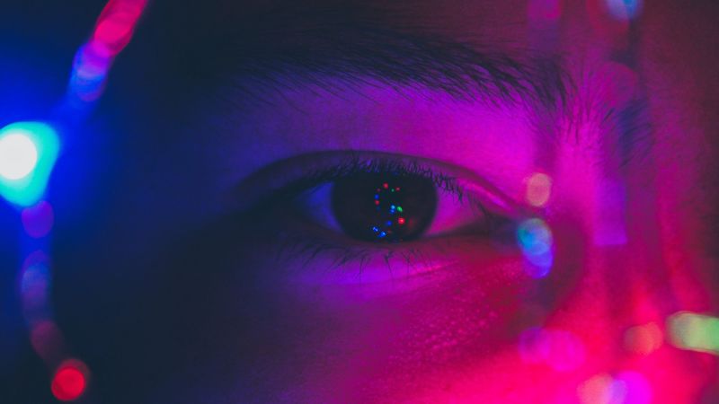 eye, pupil, macro, light, reflection, 4k