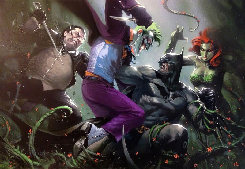 batman, joker, superheroes, hd, artstation, artist, artwork, digital art