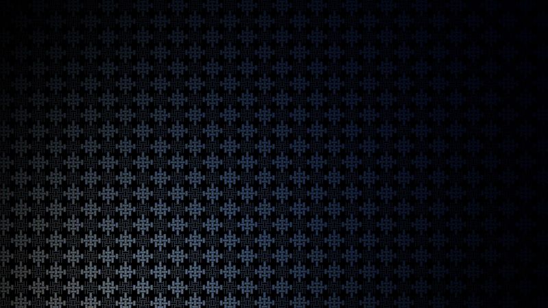 texture, pattern, ornament, blue, dark, 4k