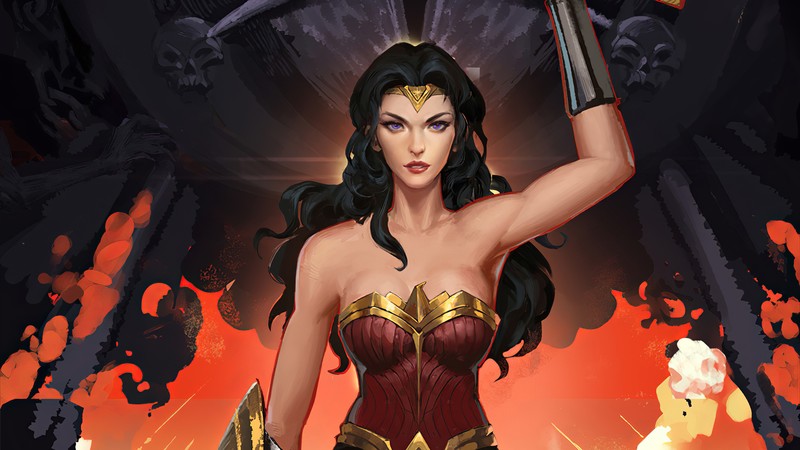 wonder woman, superheroes, artwork, digital art, hd, 4k